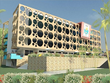 ICPAU Lubowa development — external works and buildings.
