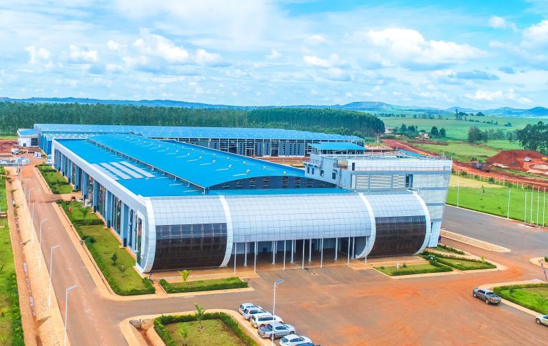 Kiira Motors vehicle plant production facilities, Jinja Industrial and Business Park.